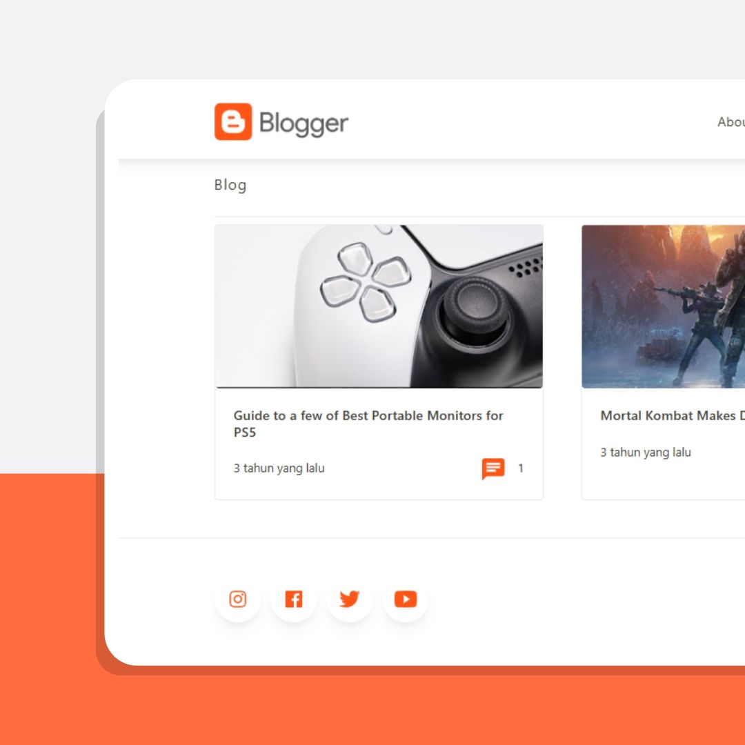 Landing Page - Blogger Template © 2022 | by. Twi | Template Web Indonesia ( Landing Page, Blogger, Template )